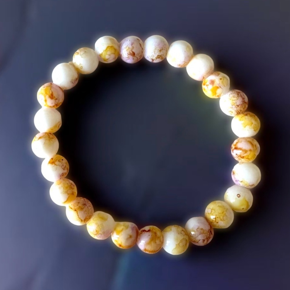 ⭐️ 5 for $25 Glass Crystal Beaded Stretchy Bracelet - Picture 2 of 7
